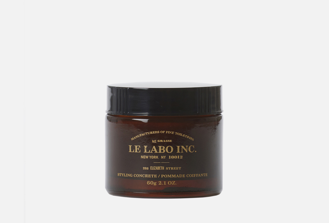 Гель для стайлинга LE LABO Styling Concrete 60 г стайлинг styling fixer hairspray matrix