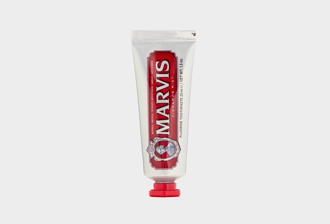 Зубная паста MARVIS Cinnamon Mint 25 мл ополаскиватель концентрат для полости рта marvis cinnamon mint 120 мл