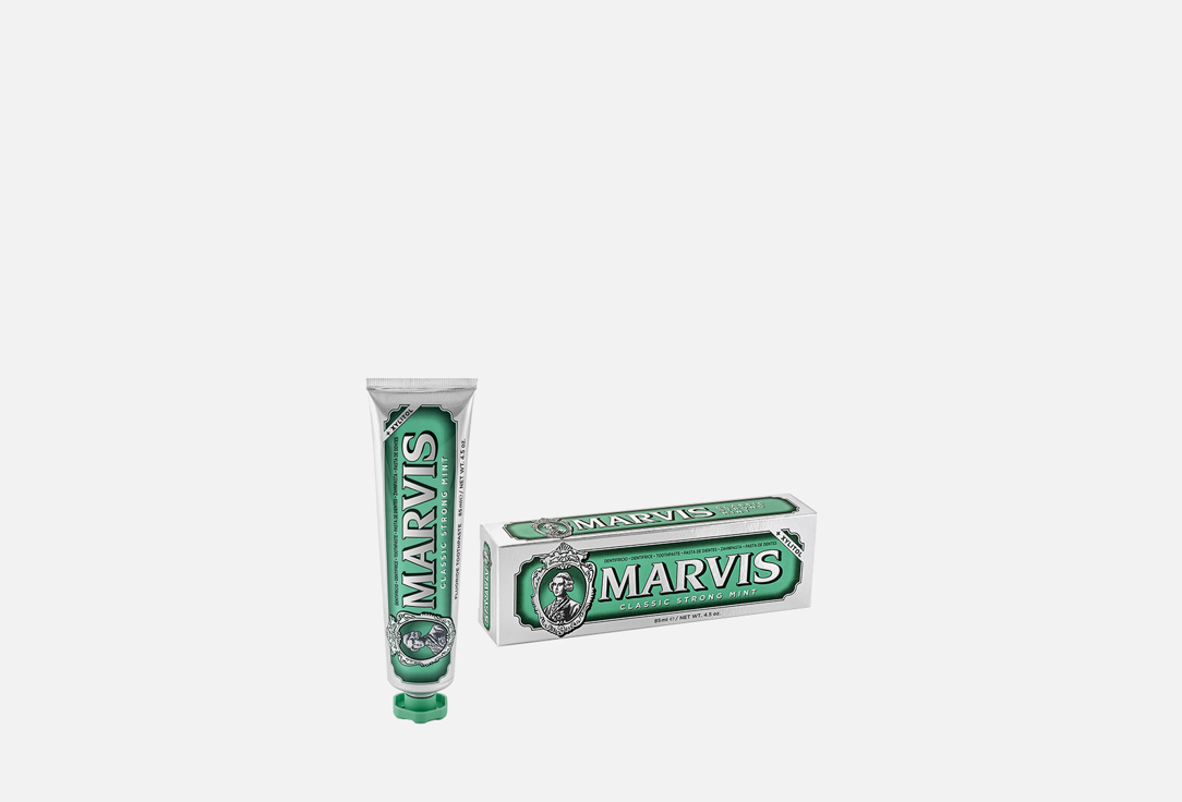 Зубная паста MARVIS Classic Strong Mint 85 мл marvis classic strong mint travel size