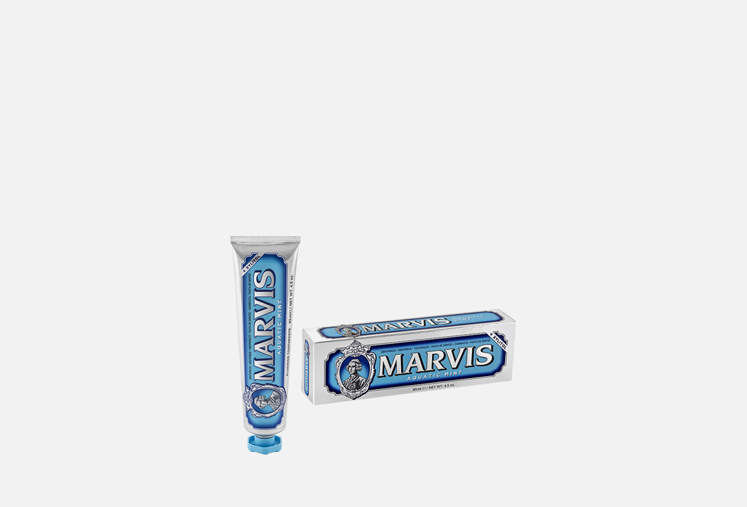 Зубная паста MARVIS Aquatic Mint 1 шт зубная паста мята whitening mint зубная паста 85мл