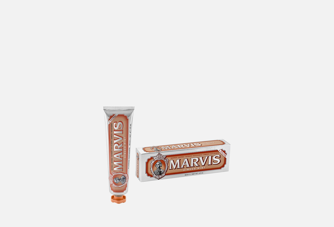 Зубная паста MARVIS Ginger Mint 85 мл зубная паста marvis sensitive gums gentle mint 75 мл