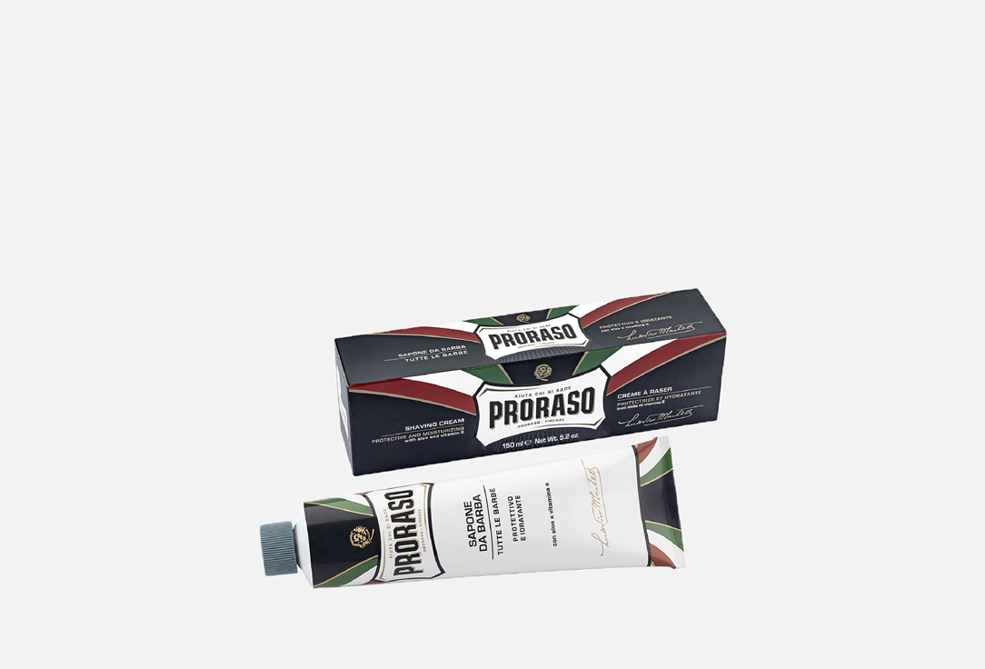 

Защитный крем для бритья PRORASO, Shaving Cream Protective And Moisturising 150 мл