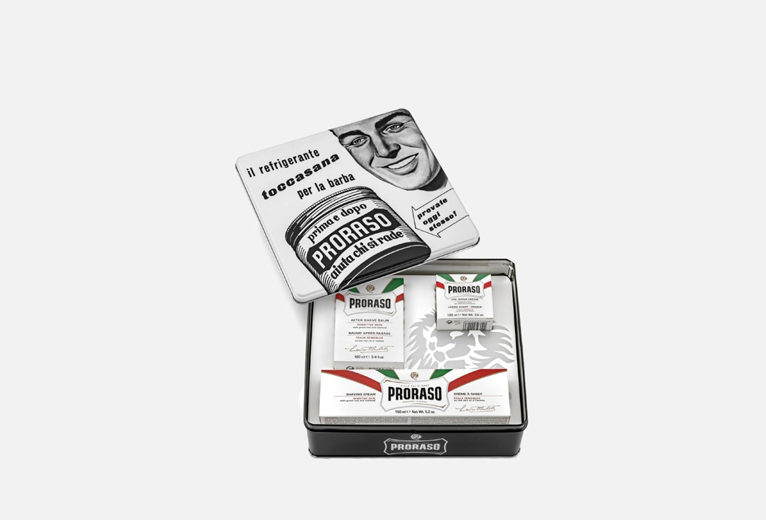 Изображение товара Набор для бритья Proraso Toccasana для чувствительной кожи мужчин