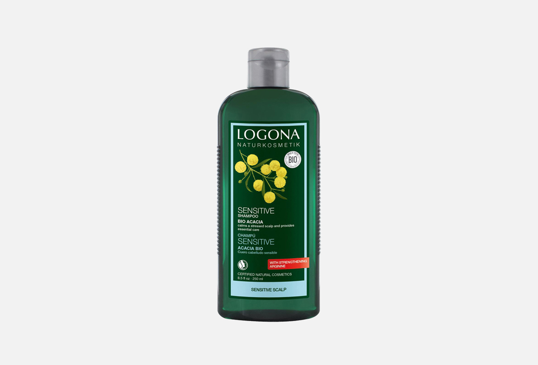 Шампунь с Био-Акацией для чувствительной кожи головы LOGONA Sensitive Shampoo 