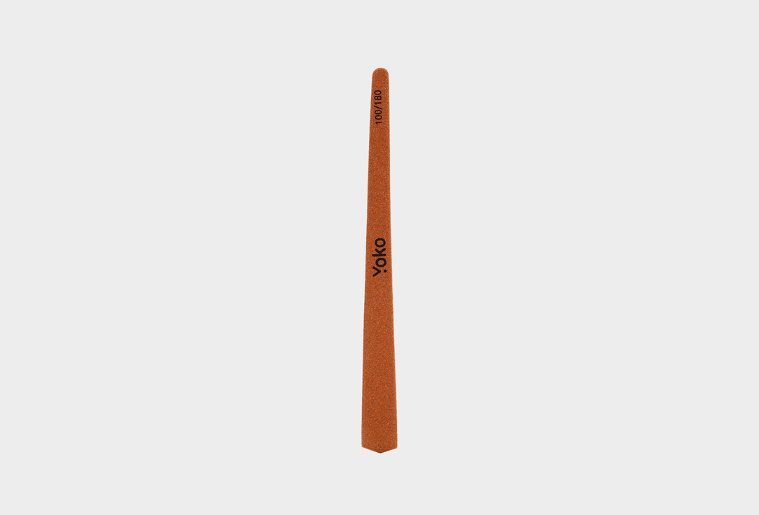 цена Пилка на деревянной основе, 100/180 YOKO SF 071 P 1 шт