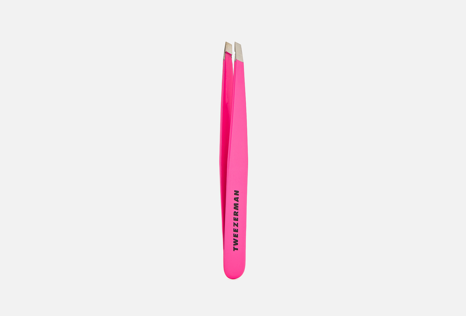 TWEEZERMAN Пинцет скошенный PINK 1 шт — купить в Минске