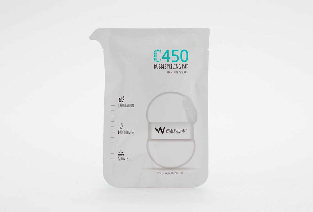 C450 Губка для пилинга кожи тела Wish Formula C450 Bubble Peeling Pad For Body 