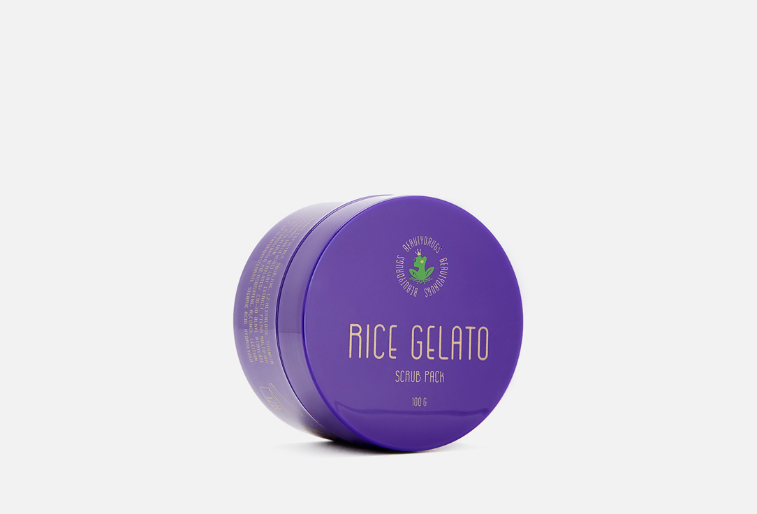 Рисовый скраб для лица BeautyDrugs Rice gelatto Scrub Pack 