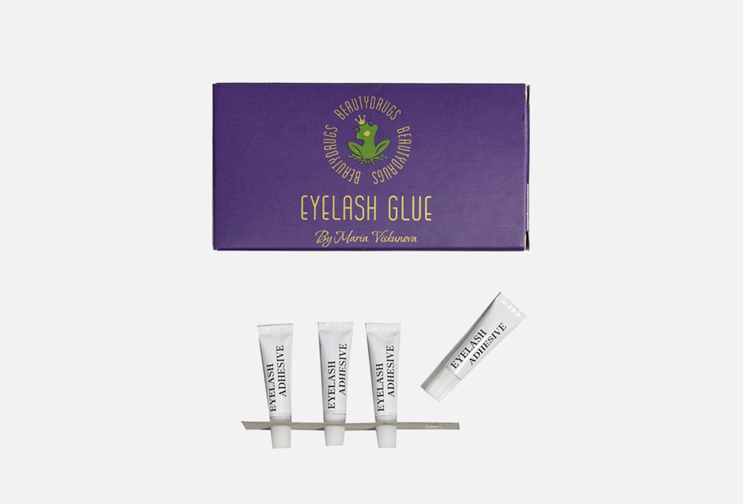 eyelash glue forever52 black 7 ml Клей для накладных ресниц BEAUTYDRUGS Eyelash GLUE 4 шт