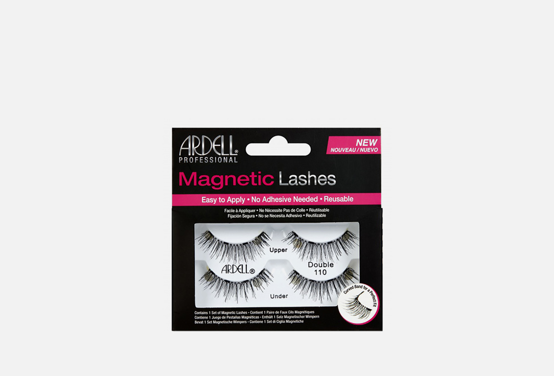 

Магнитные накладные ресницы ARDELL, Черный, Magnetic Strip Lash 110