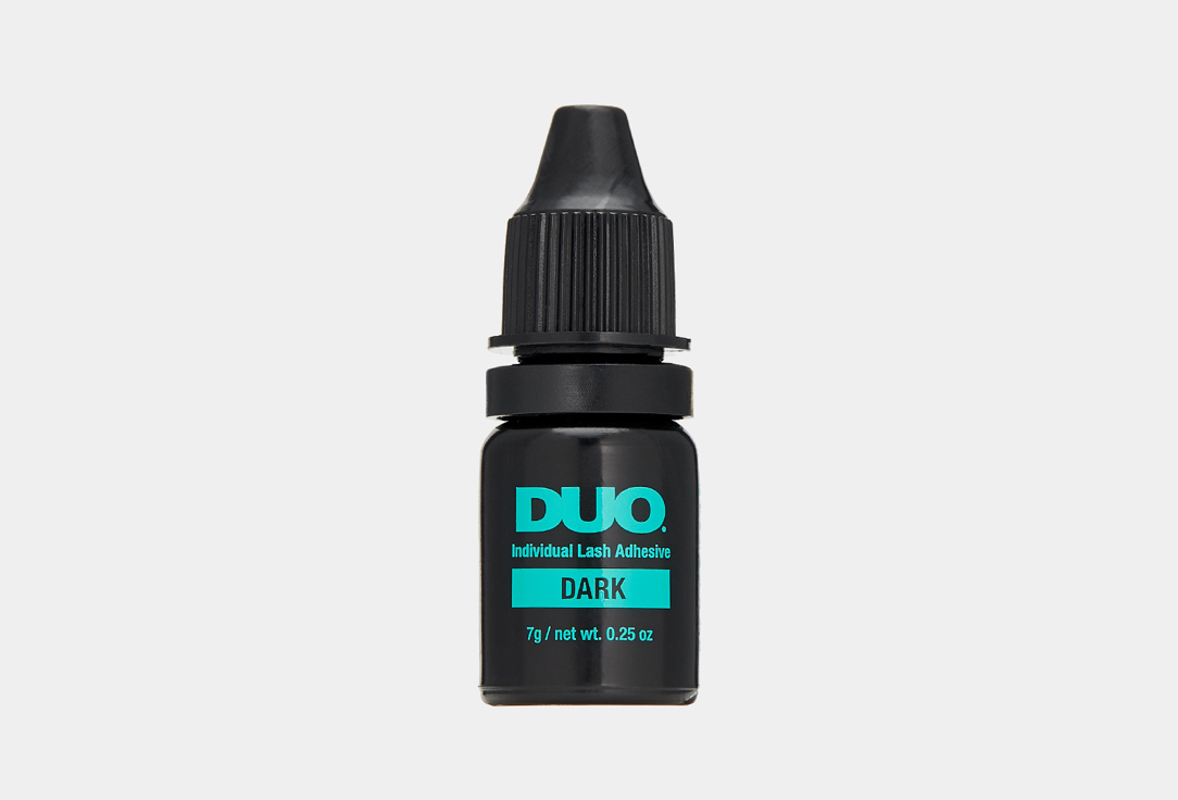 Клей для пучков DUO Individual Lash Adhesive Dark 7 г duo lash adhesive individual clear 0 5 oz 14 ml