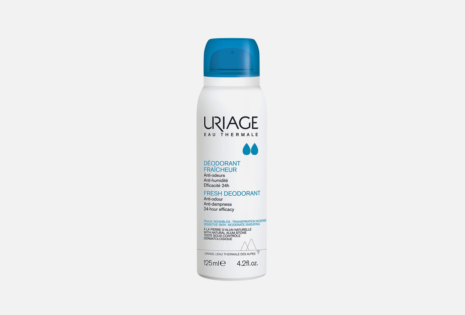 Uriage ОСВЕЖАЮЩИЙ ДЕЗОДОРАНТ-СПРЕЙ С КВАСЦОВЫМ КАМНЕМ FRESH DEODORANT ...