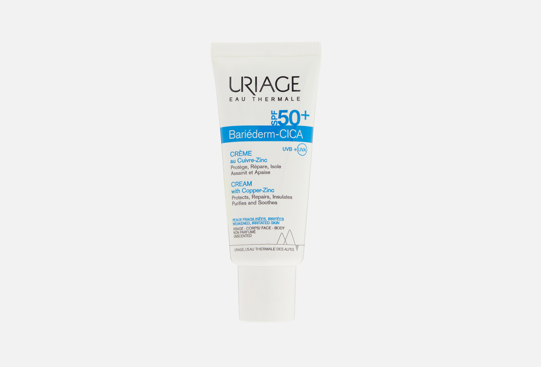 Изображение товара Крем с медью и цинком SPF50+ Uriage Bariederm Cica-Cream
