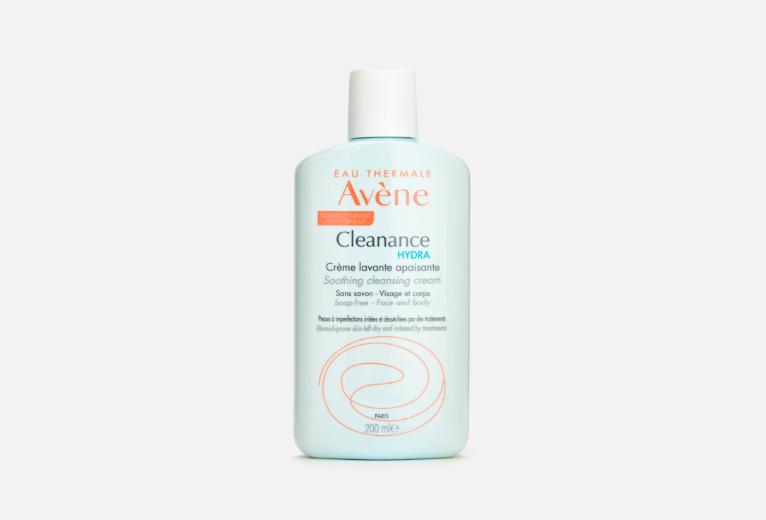 avene cleanance hydra soothing cleansing cream Очищающий и смягчающий крем для проблемной кожи EAU THERMALE AVENE Cleanance Hydra 200 мл
