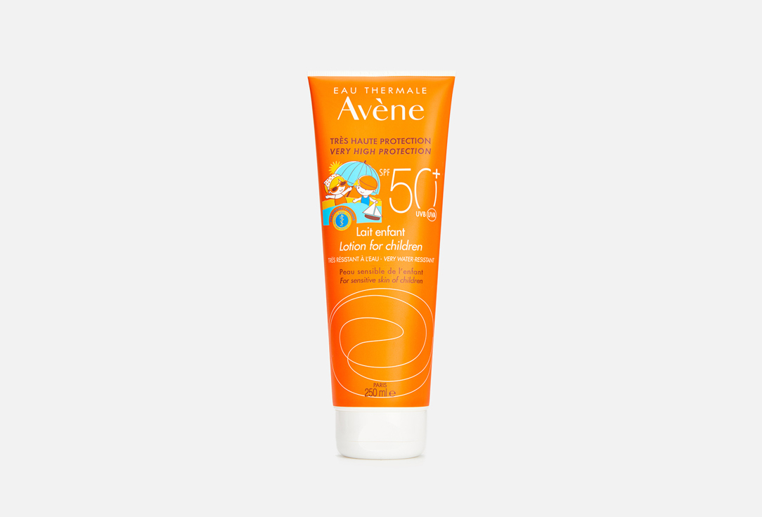 EAU THERMALE AVENE Детское солнцезащитное молочко для лица и тела SPF 50+  SUN