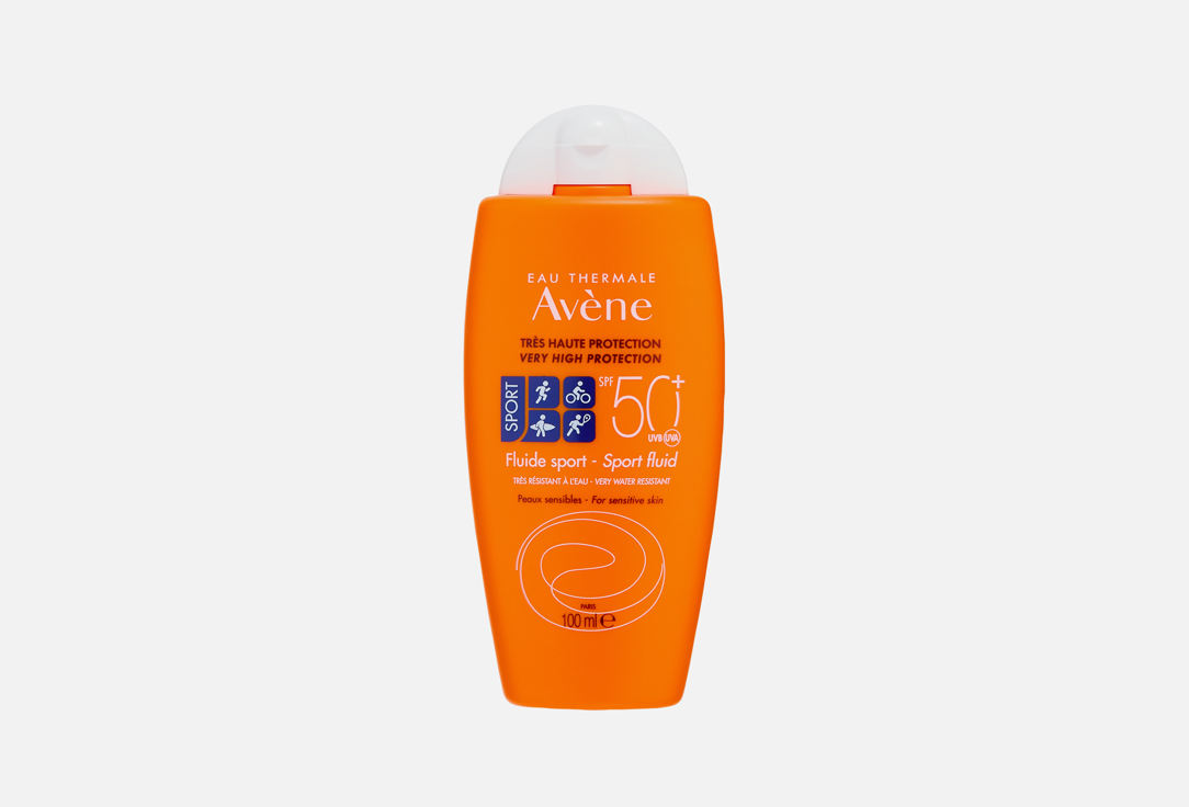 

Cолнцезащитный Флюид SPF50+ EAU THERMALE AVENE, Sport 100 мл