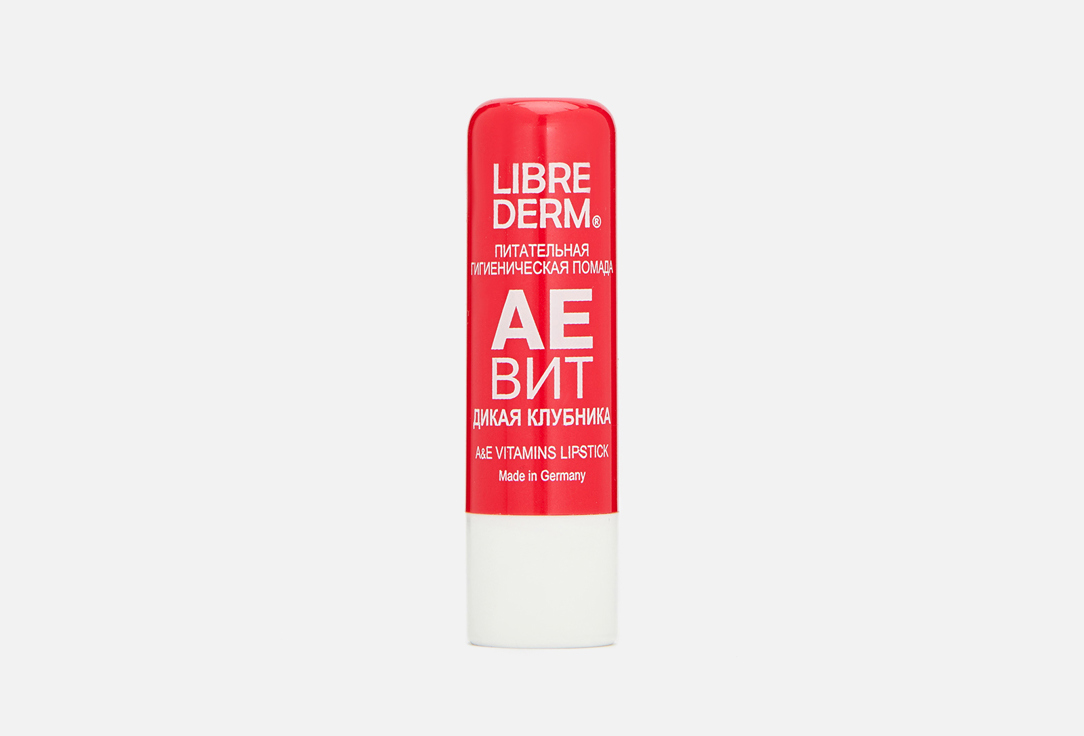 Питательная гигиеническая помада LIBREDERM Wild strawberry 