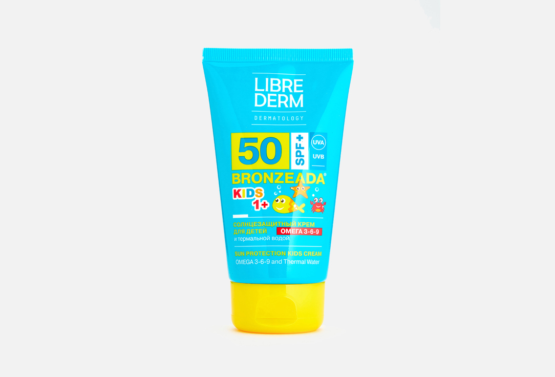 Изображение товара Солнцезащитный крем для детей SPF50+ с Омега 3- LIBREDERM Bronzeada