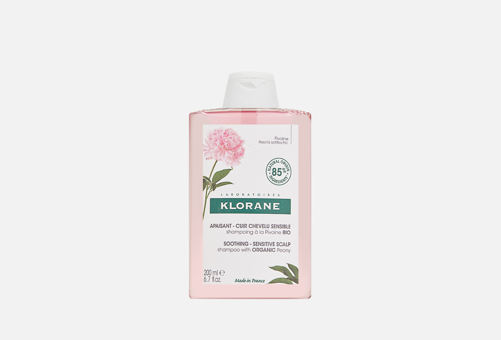 KLORANE Шампунь для волос с экстрактом пиона успокаивающий soothing ...