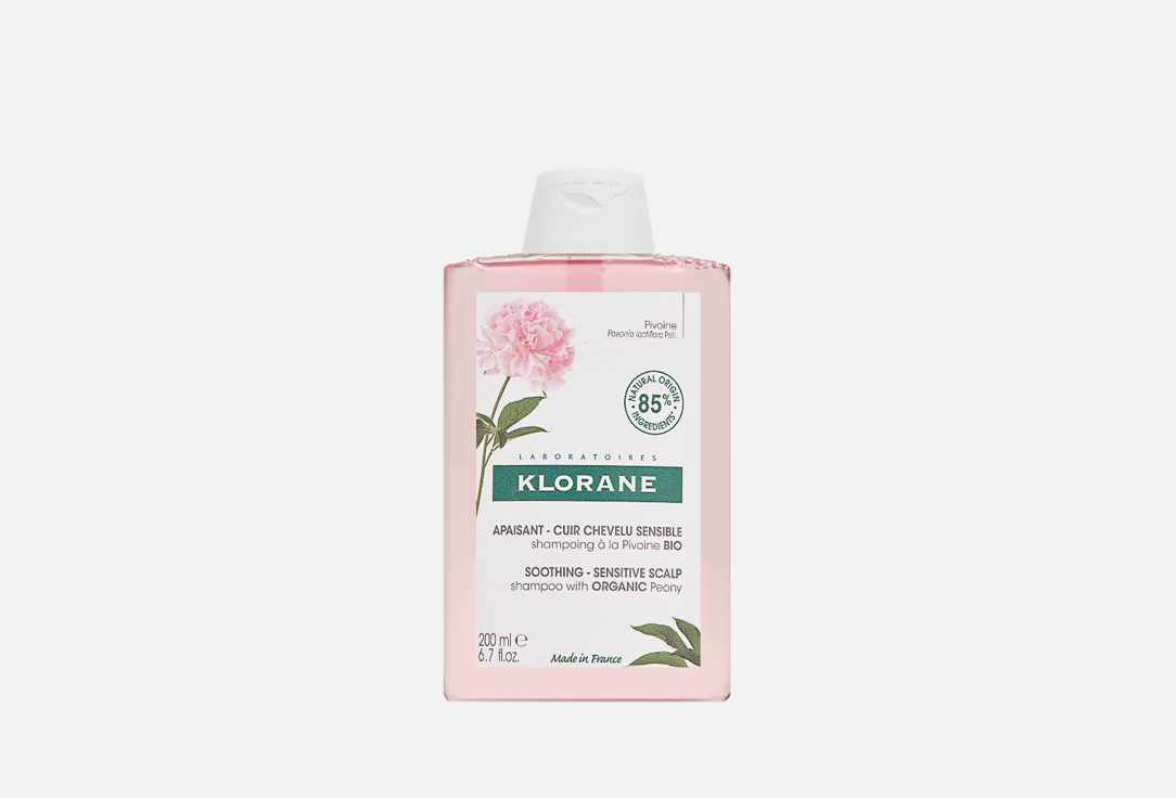 Изображение товара Шампунь для волос с экстрактом пиона успокаивающий KLORANE soothing hair shampoo with peony extract