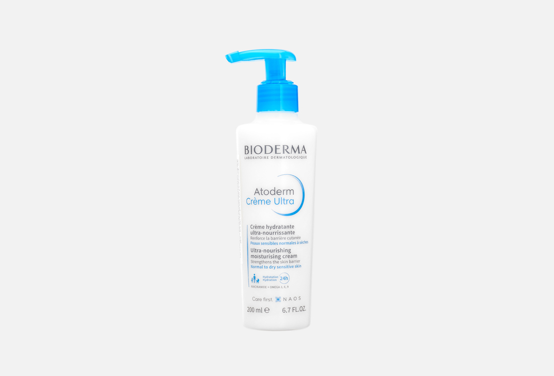 Изображение товара Универсальный питательный и увлажняющий крем Bioderma Atoderm 200 мл для чувствительной и сухой кож
