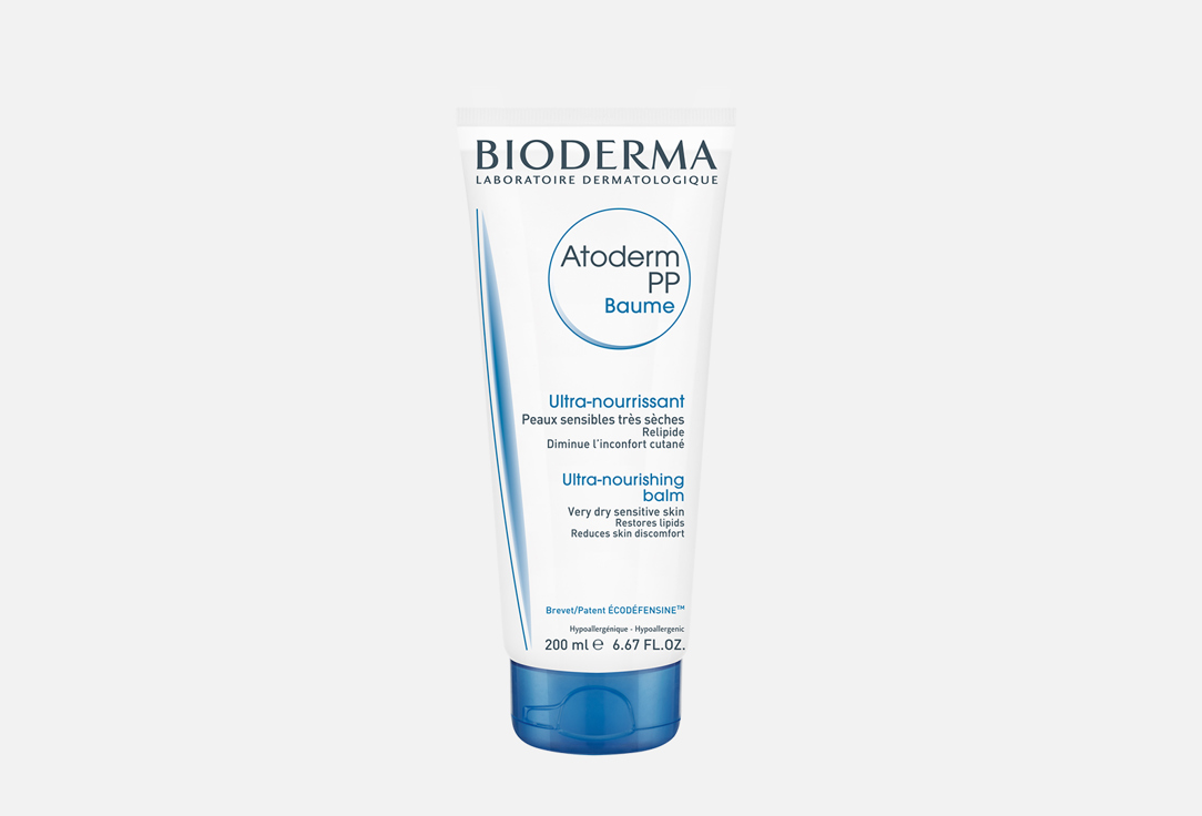 Бальзам для атопичной кожи BIODERMA Atoderm PP Baume - Ultra Nourishing Balm 200 мл bioderma подарочный набор atoderm масло и бальзам для лица и тела 2 х 200 мл бальзам для губ 15 мл bioderma atoderm