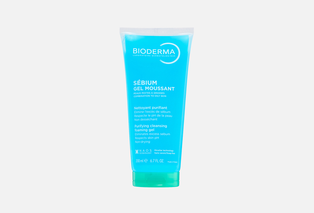 Изображение товара Гель для умывания Bioderma Sebium для жирной и проблемной кожи 200 мл
