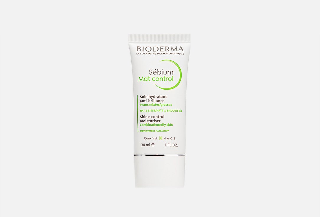 Матирующее средство для чувствительной смешанной или жирной кожи Bioderma Sebium Mat Control Shine Control Moisturizer 