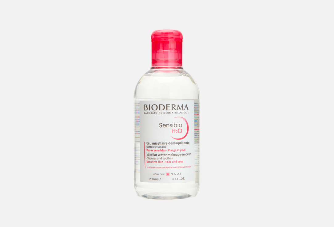 Мицеллярная вода для чувствительной кожи BIODERMA Sensibio H2O 250 мл bioderma мицеллярная вода для чувствительной кожи 100 мл bioderma sensibio