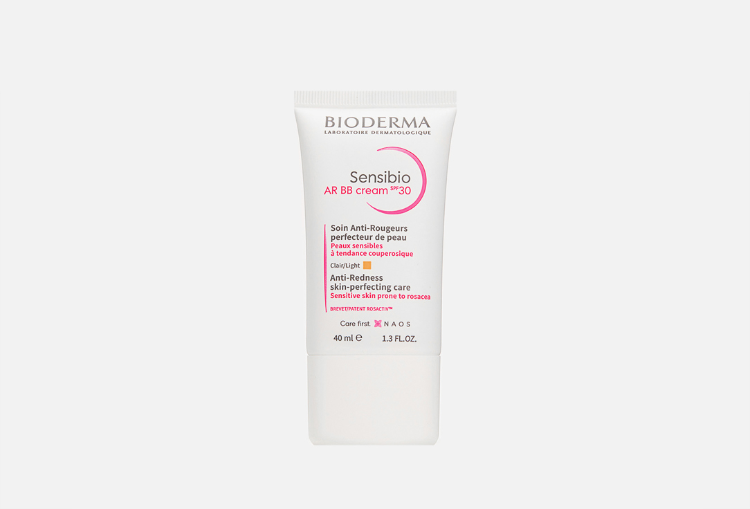 BB Крем для лица для чувствительной кожи BIODERMA Sensibio AR BB Cream 40 мл крем для чувствительной кожи лица увлажняющий и успокаивающий ds sensibio bioderma биодерма 40мл