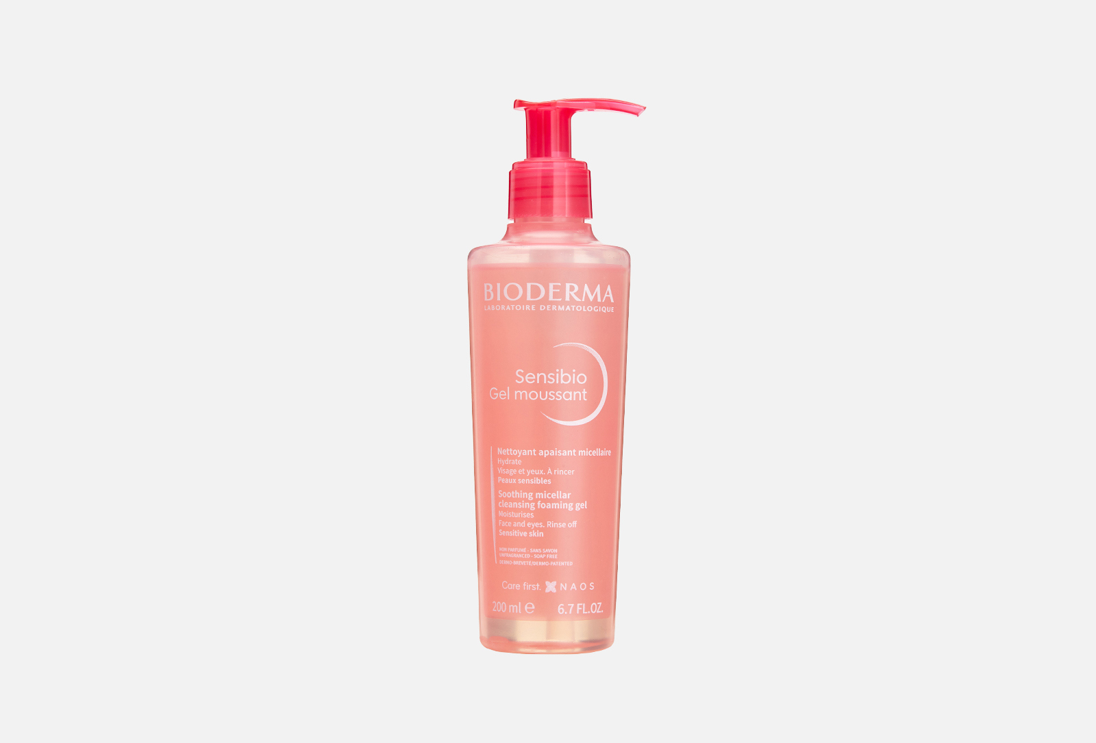 Очищающий гель Bioderma Sensibio Mild Cleansing Foaming Gel 200 мл — купить в Москве