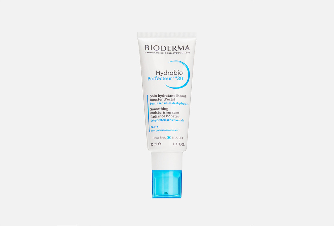 крем для лица bioderma солнцезащитный перфектор крем для обезвоженной кожи лица spf 30 hydrabio Крем увлажняющий восстанавливающий BIODERMA Hydrabio Perfecteur 40 мл
