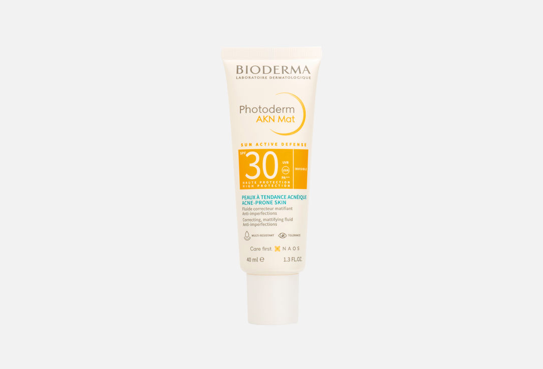 

Матирующий флюид SPF30 BIODERMA, Photoderm AKN Mat 40 мл