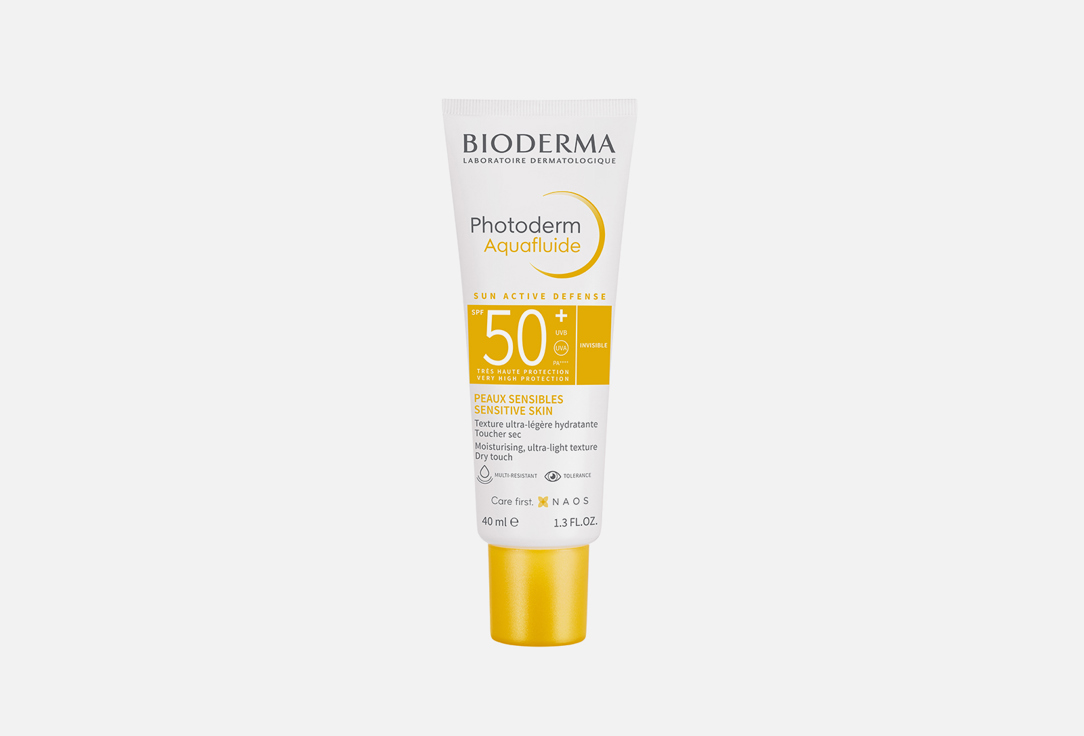 Солнцезaщитный крем Bioderma Photoderm Aquafluid SPF50+ 