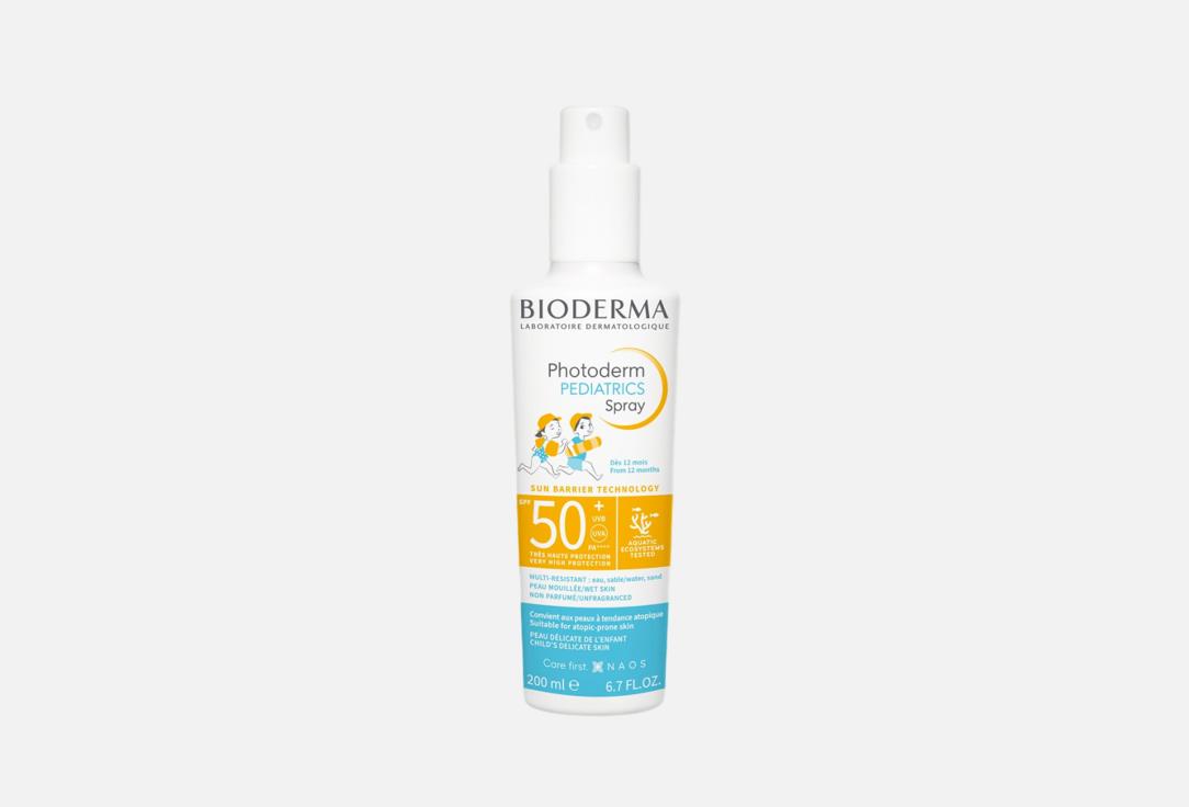 Солнцезащитный cпрей для детей SPF 50+ BIODERMA Photoderm KID  200 мл