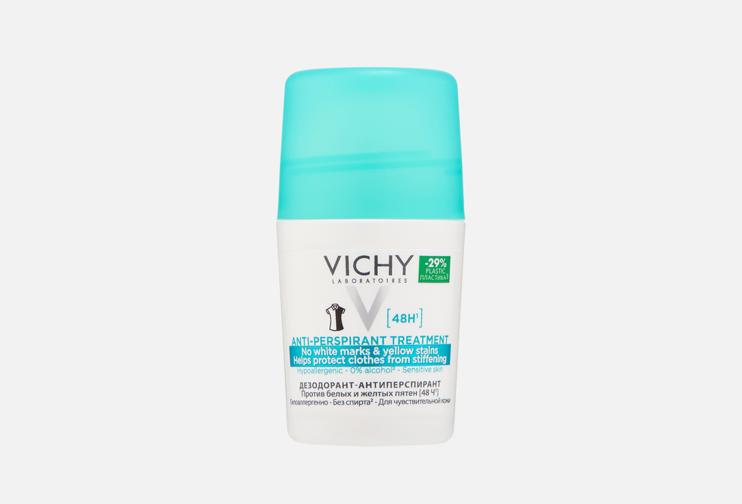 Изображение товара Шариковый дезодорант-антиперспирант VICHY 48h против пятен