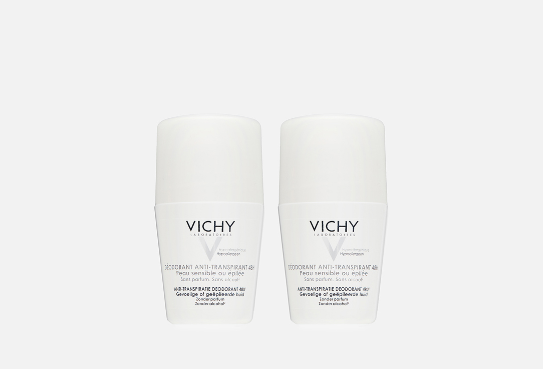 Изображение товара Дезодорант-антиперспирант для чувствительной кожи VICHY 48h duopack