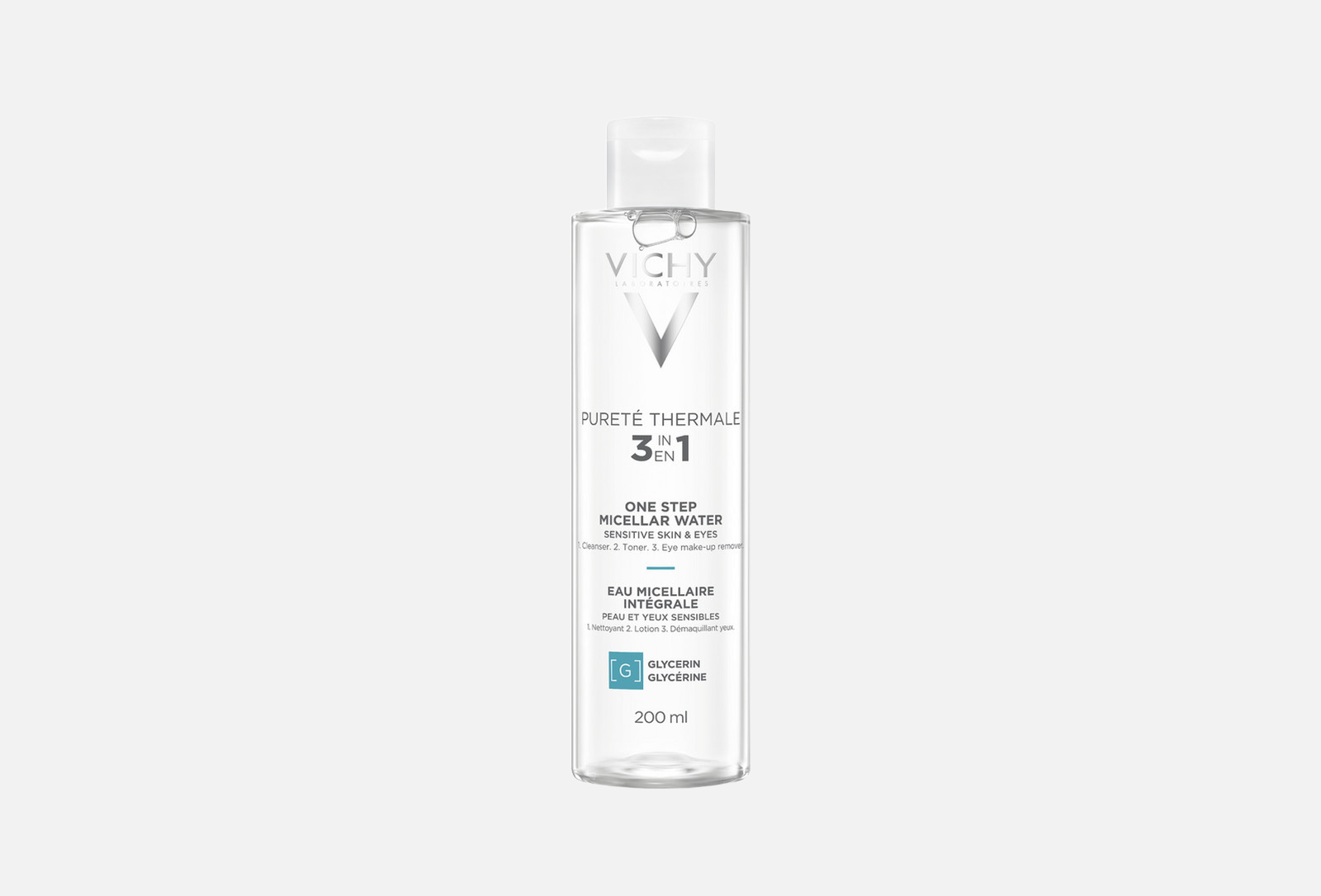 VICHY Мицеллярная вода с минералами PURETE THERMALE 200 мл — купить ...