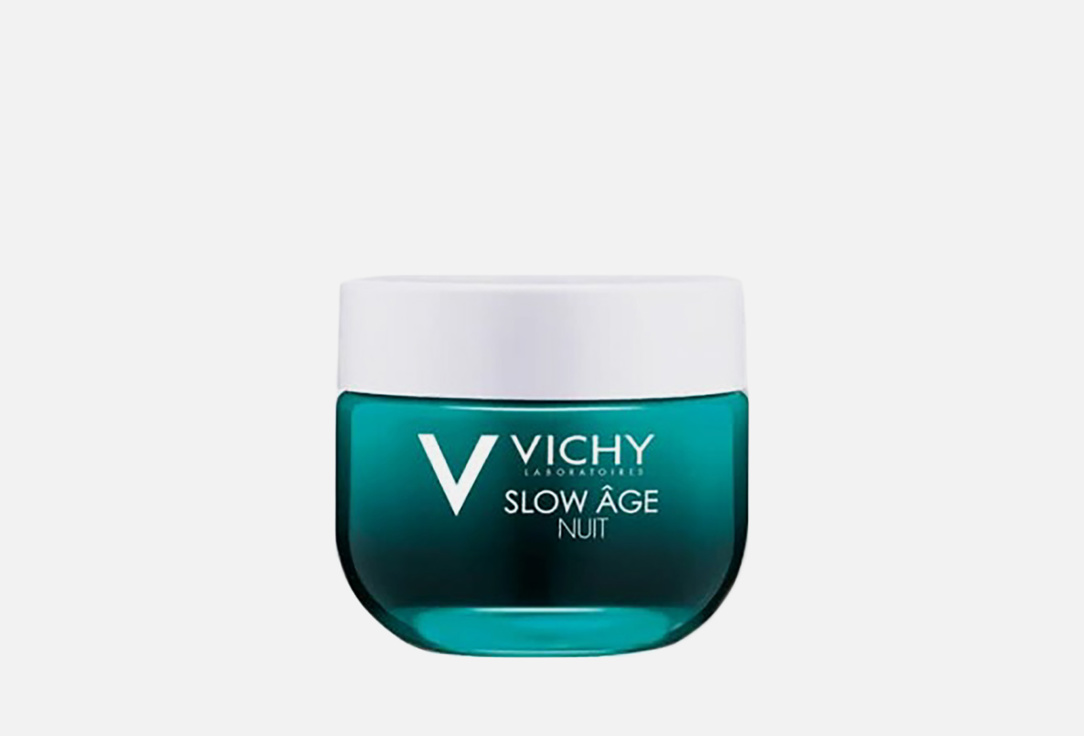 Восстанавливающий ночной крем-маска для интенсивной оксигенации кожи VICHY SLOW AGE 
