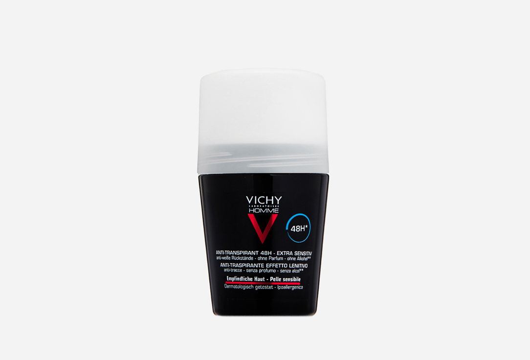 дезодорант антиперспирант защита от пятен vichy homme 48h дезодорант-антиперспирант VICHY HOMME 48h 50 мл