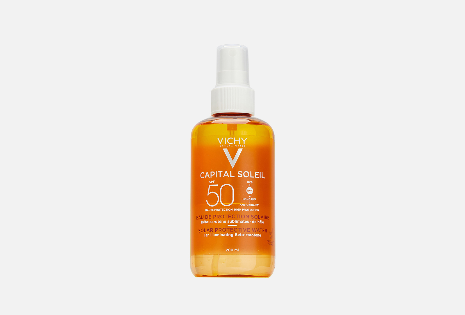 Виши солнцезащитный спрей spf 50+. Солнцезащитное средство с spf 50 vichy. Vichy 50 spf активатор загара. Крем виши капитал солей 50. Vichy spf 50 спрей.