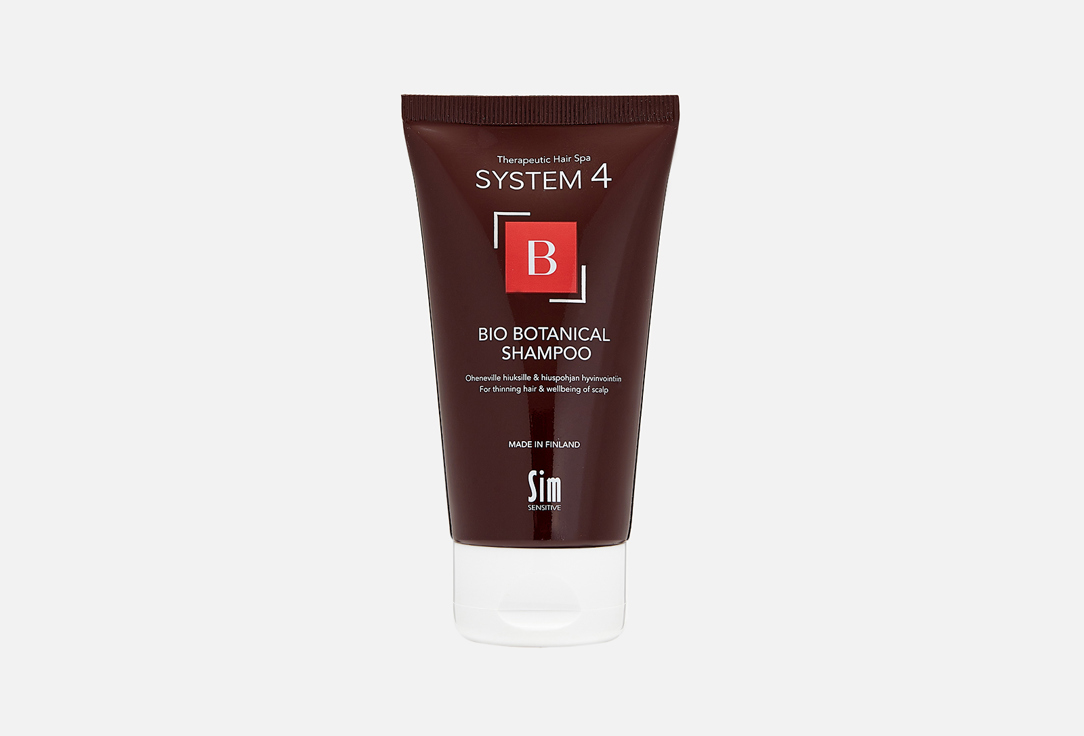 system 4 bio botanical shampoo биоботанический шампунь против выпадения и для стимуляции волос 500 мл Биоботанический шампунь против выпадения и для стимуляции волос SYSTEM 4 Bio Botanical Shampoo 75 мл
