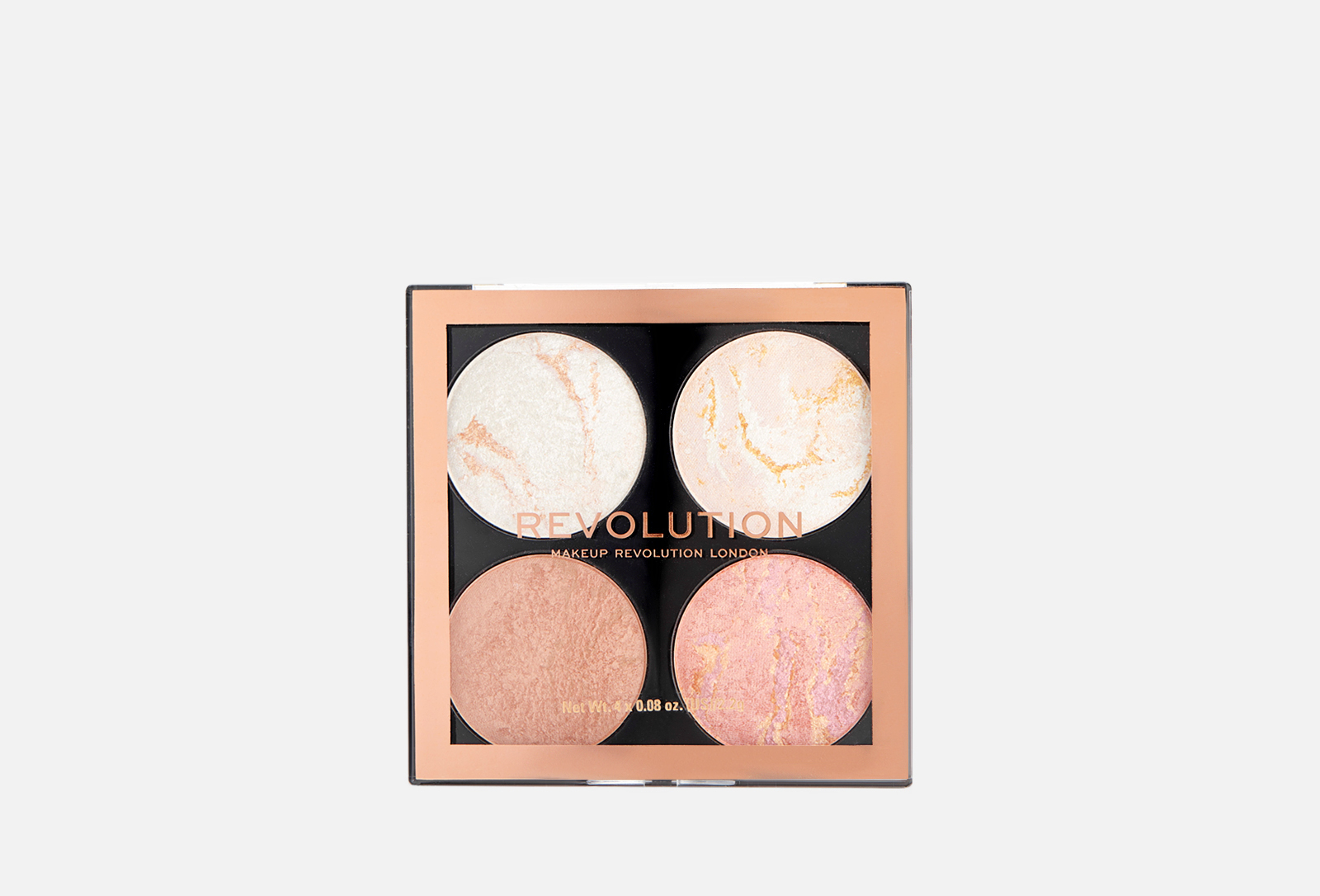 MakeUp Revolution ХАЙЛАЙТЕР 4 в 1 CHEEK KIT Take A Breather 8.8 г ...