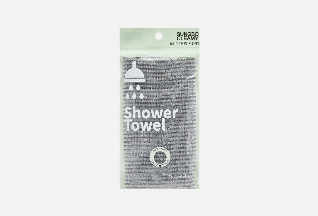 Изображение товара Мочалка для душа (в ассортименте) Sung Bo Cleamy Bamboo Shower Towel