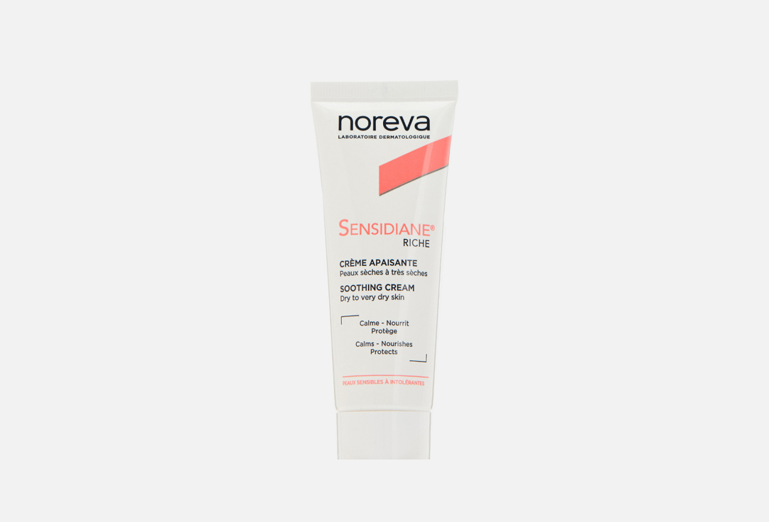 noreva hexaphane fortyfying soothing shampoo Смягчающий крем для лица NOREVA SENSIDIANE 40 мл