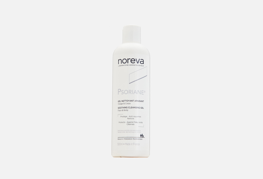 noreva hexaphane fortyfying soothing shampoo Смягчающий гель для лица и тела NOREVA PSORIANE 500 мл