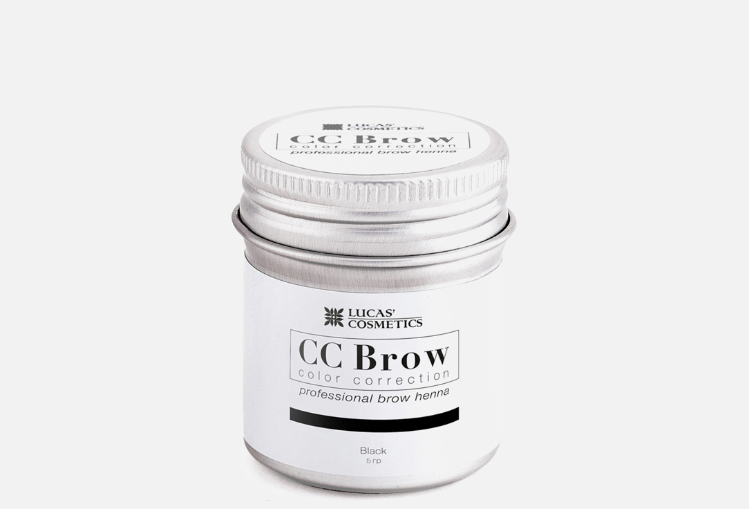 Изображение товара Хна для бровей Lucas Cosmetics CC Brow 5 г для стойкого окрашивания и восстановления бровей