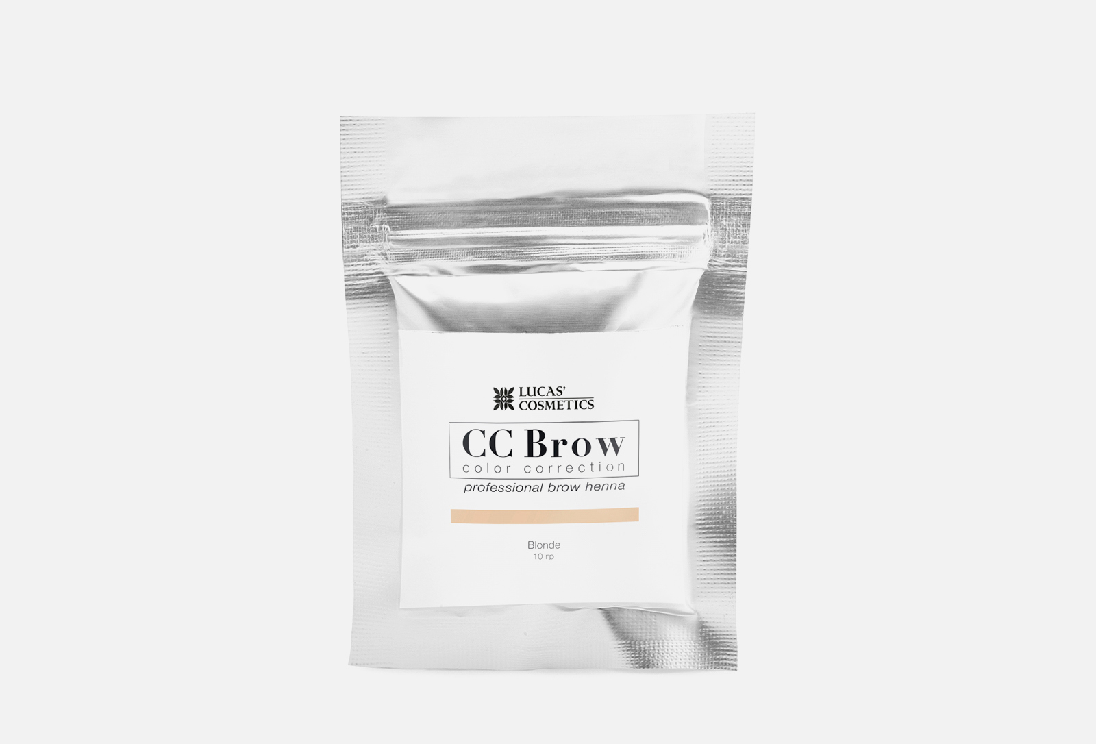 Lucas' Cosmetics Хна для бровей в саше CC Brow blonde 10 г — купить в ...