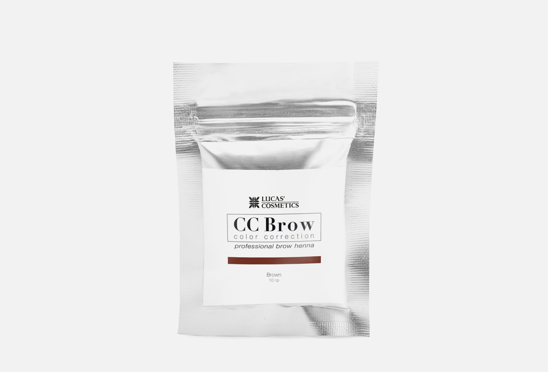 Изображение товара Хна для бровей Lucas' Cosmetics CC Brow 10 г натуральное окрашивание и восстановление