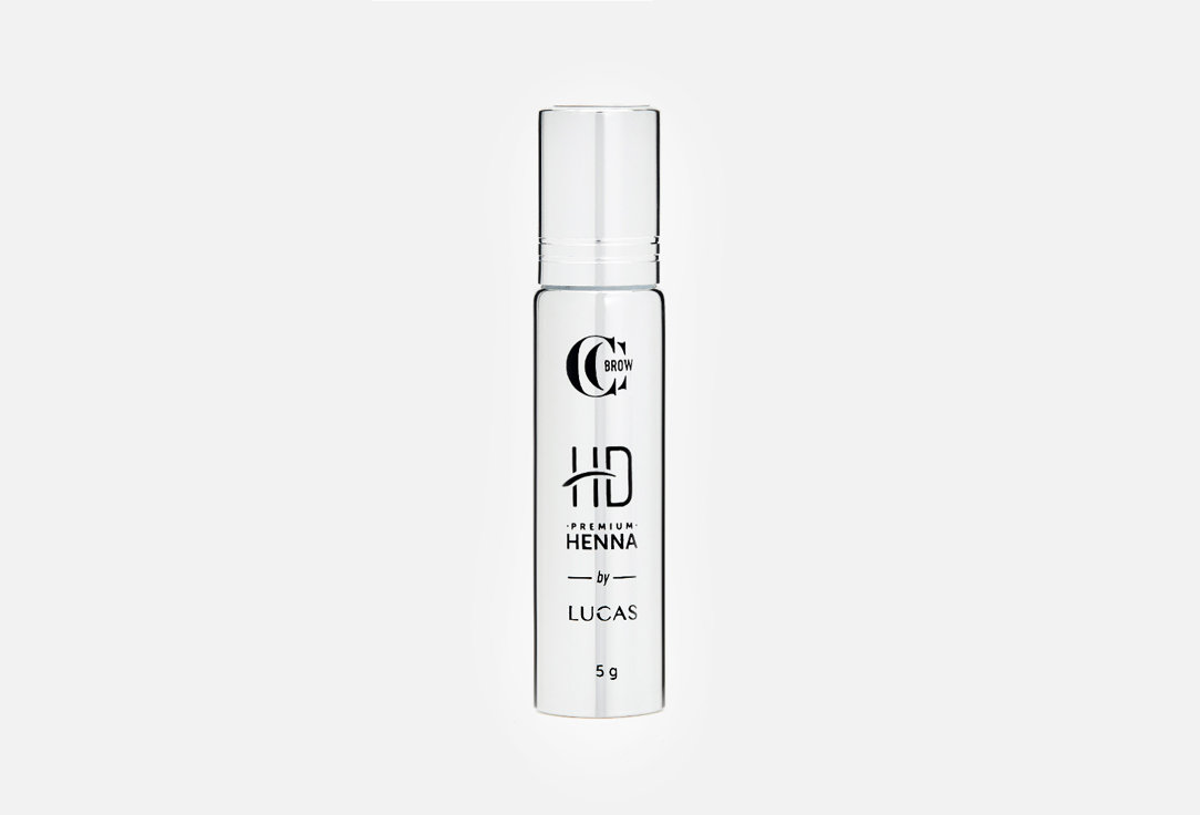 Хна для бровей Lucas' Cosmetics CC Brow Premium henna HD каштан